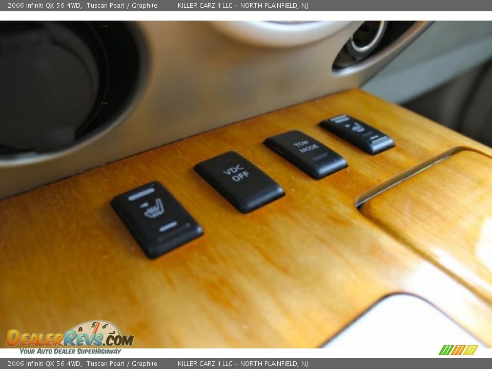 2006 Infiniti QX 56 4WD Tuscan Pearl / Graphite Photo #21