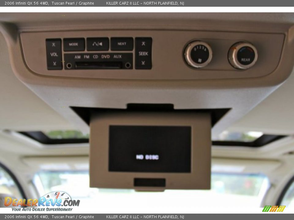 2006 Infiniti QX 56 4WD Tuscan Pearl / Graphite Photo #22