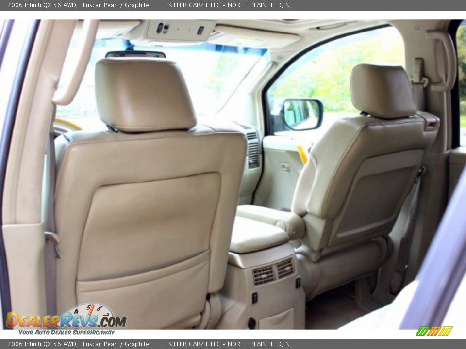 2006 Infiniti QX 56 4WD Tuscan Pearl / Graphite Photo #23