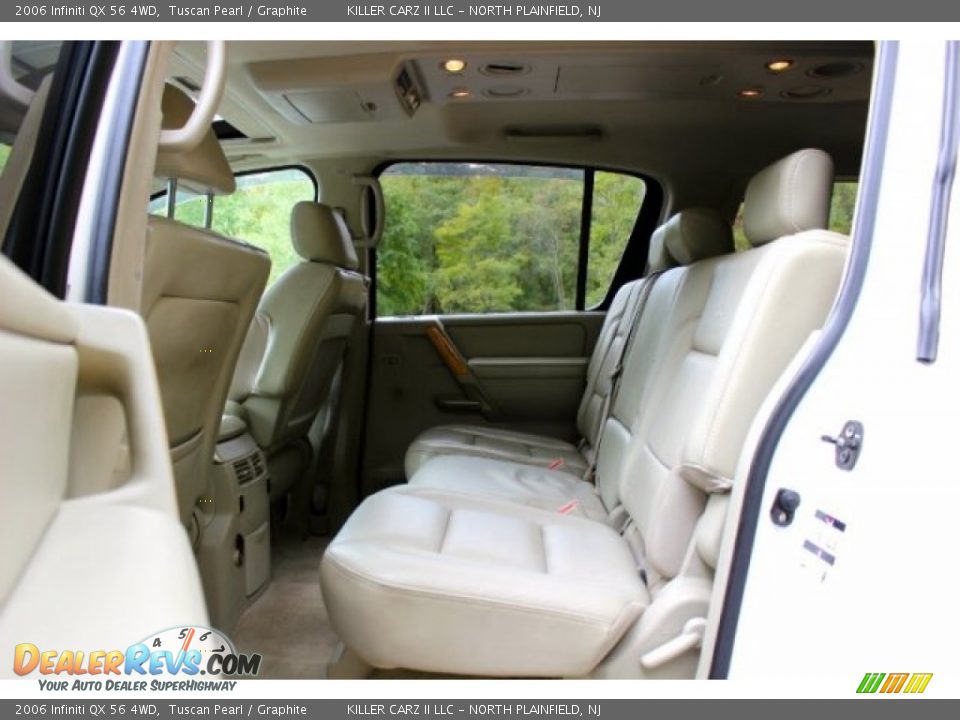 2006 Infiniti QX 56 4WD Tuscan Pearl / Graphite Photo #24