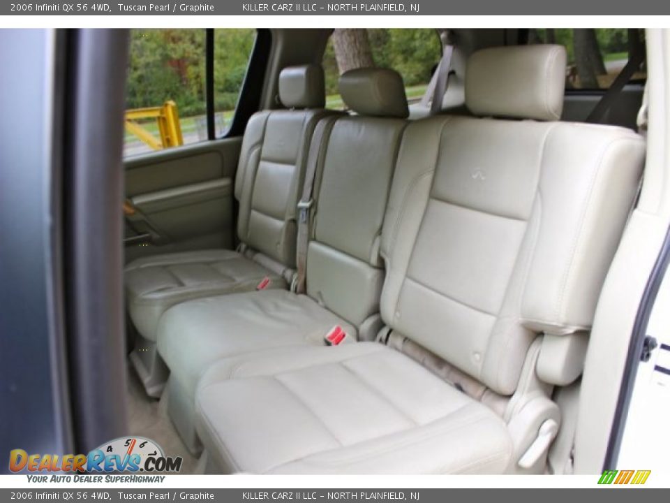 2006 Infiniti QX 56 4WD Tuscan Pearl / Graphite Photo #25