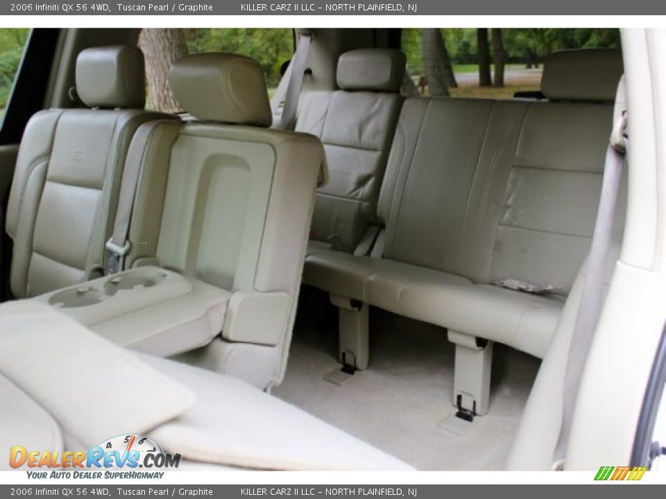 2006 Infiniti QX 56 4WD Tuscan Pearl / Graphite Photo #27