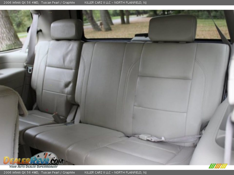2006 Infiniti QX 56 4WD Tuscan Pearl / Graphite Photo #28