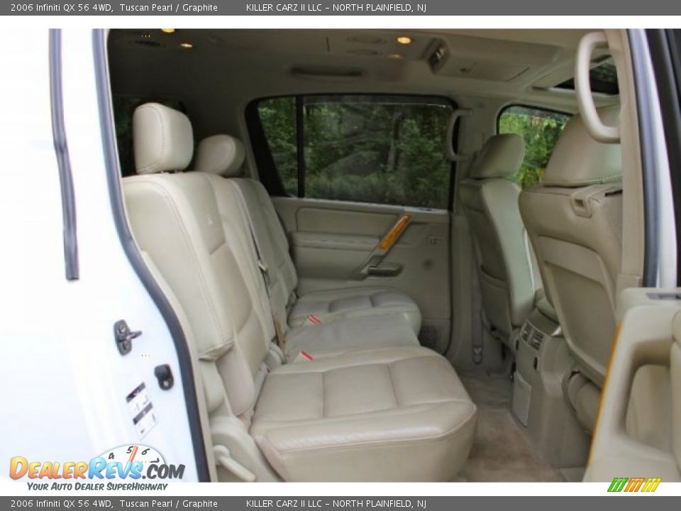2006 Infiniti QX 56 4WD Tuscan Pearl / Graphite Photo #32