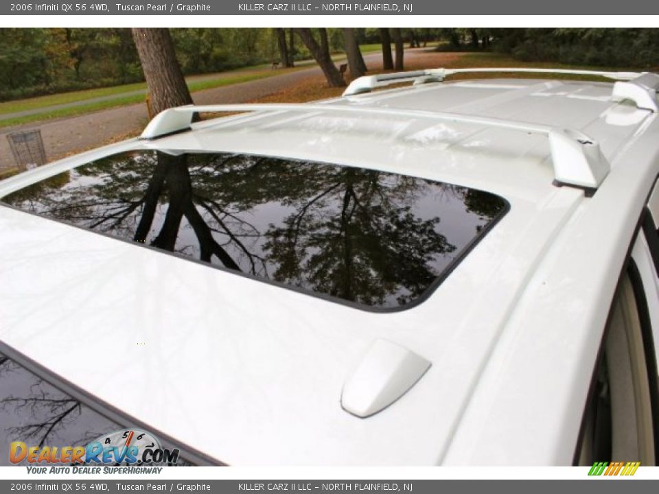 2006 Infiniti QX 56 4WD Tuscan Pearl / Graphite Photo #36