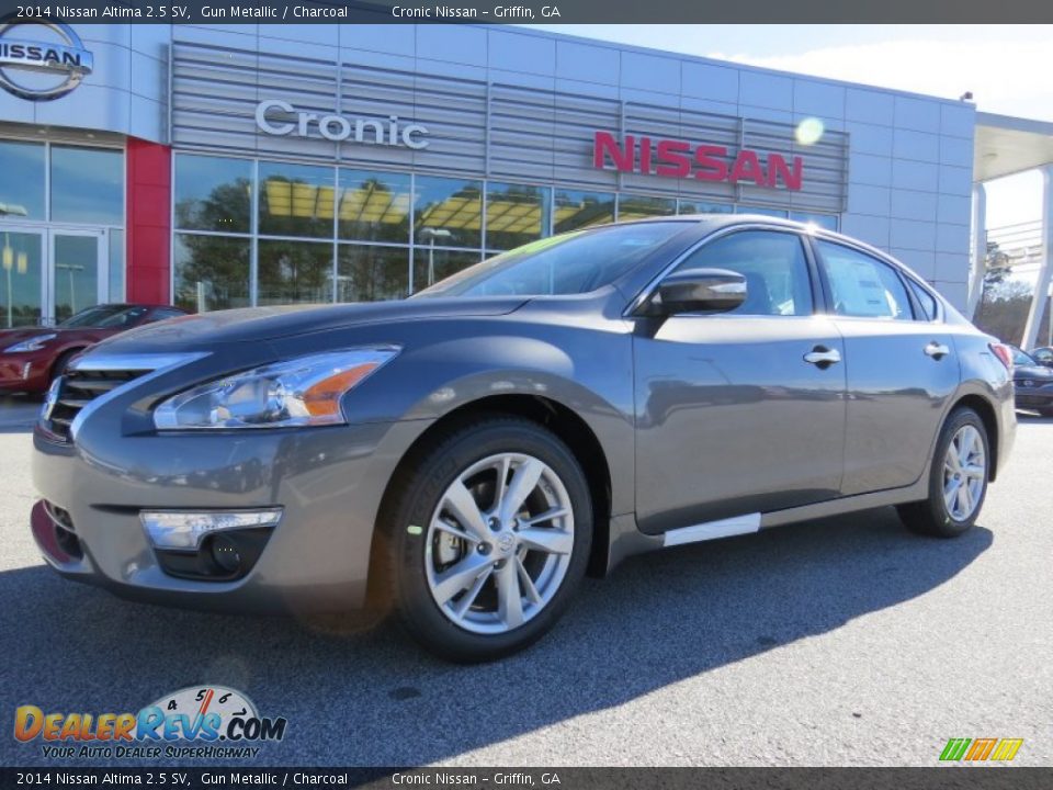 2014 Nissan Altima 2.5 SV Gun Metallic / Charcoal Photo #1