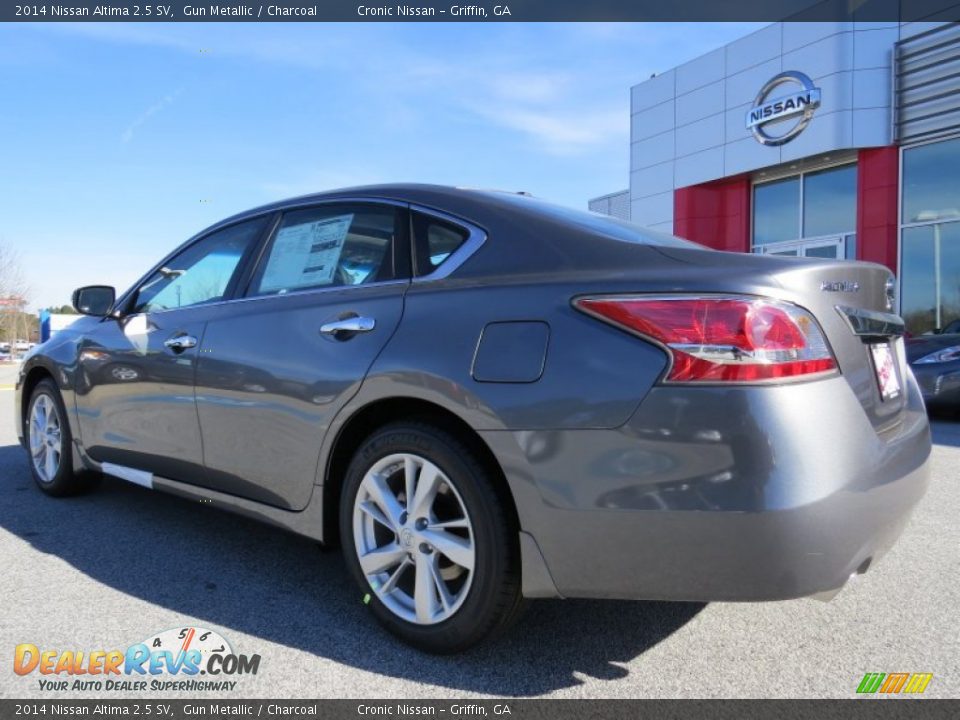 2014 Nissan Altima 2.5 SV Gun Metallic / Charcoal Photo #3