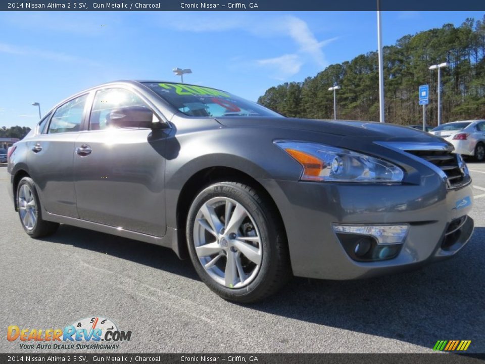 2014 Nissan Altima 2.5 SV Gun Metallic / Charcoal Photo #6