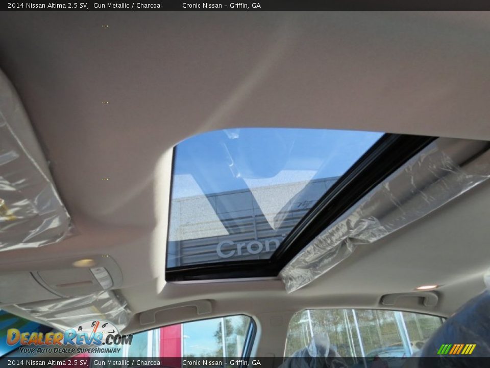 2014 Nissan Altima 2.5 SV Gun Metallic / Charcoal Photo #10