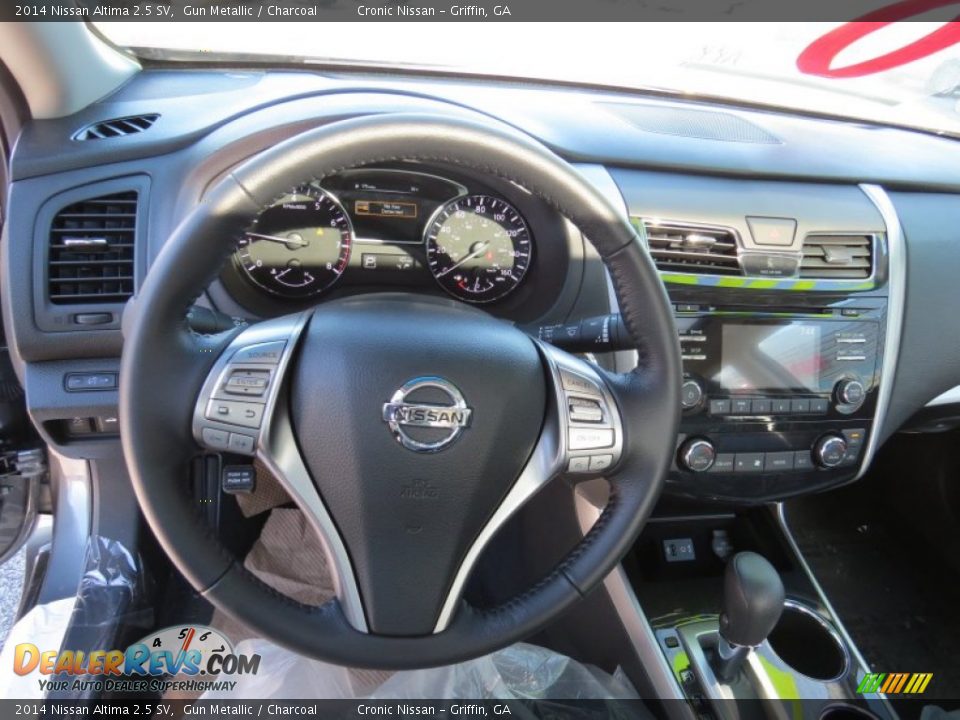 2014 Nissan Altima 2.5 SV Gun Metallic / Charcoal Photo #11