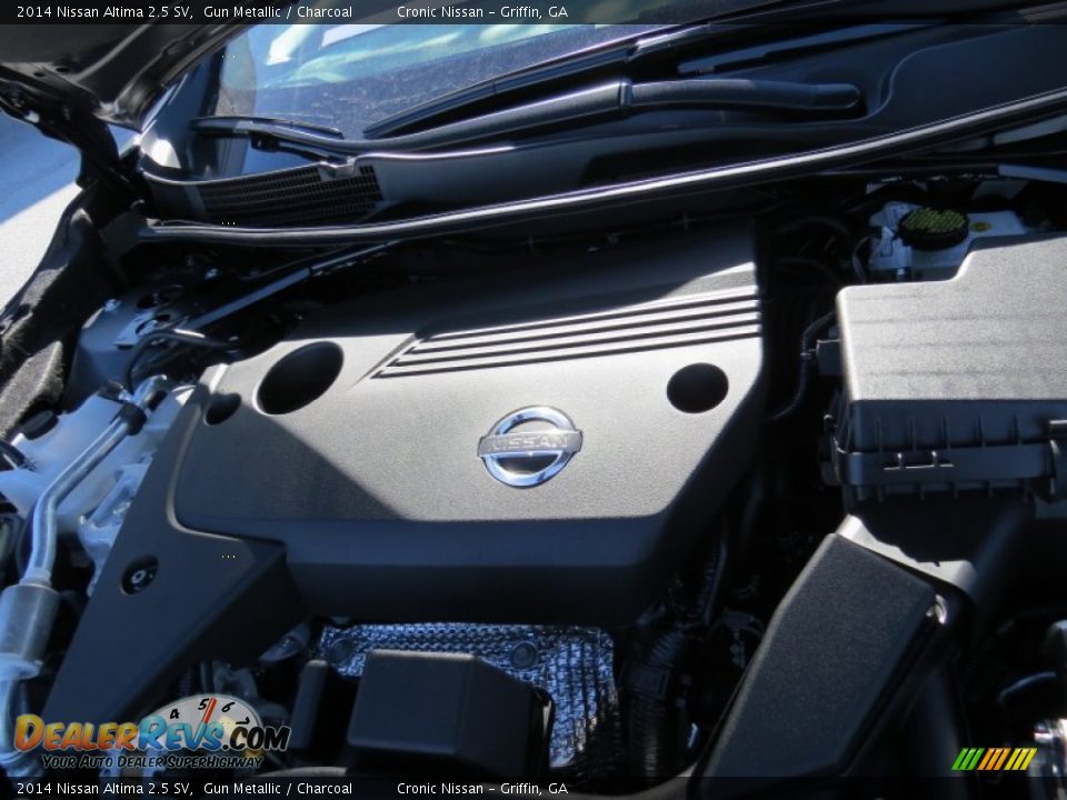 2014 Nissan Altima 2.5 SV Gun Metallic / Charcoal Photo #13