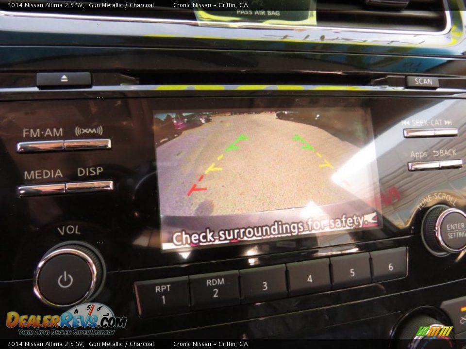 2014 Nissan Altima 2.5 SV Gun Metallic / Charcoal Photo #15