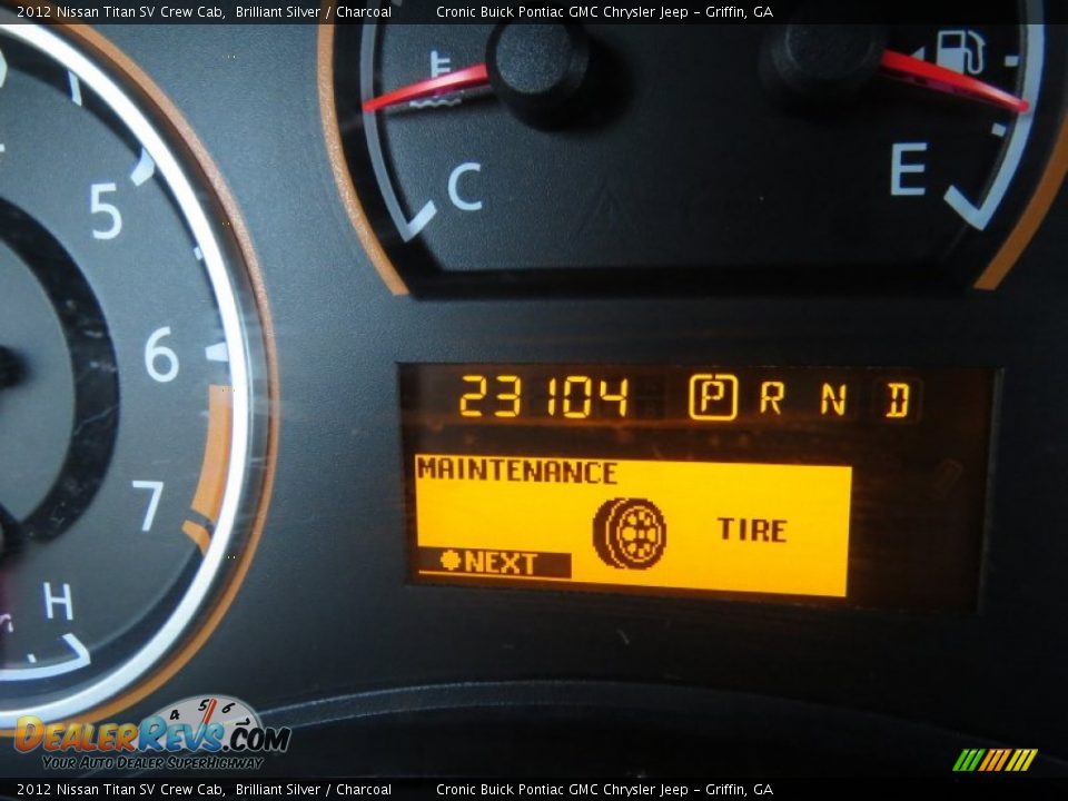 2012 Nissan Titan SV Crew Cab Brilliant Silver / Charcoal Photo #23