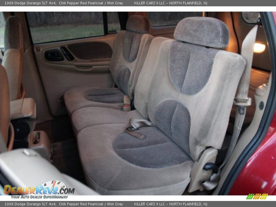 1999 Dodge Durango SLT 4x4 Chili Pepper Red Pearlcoat / Mist Gray Photo #21