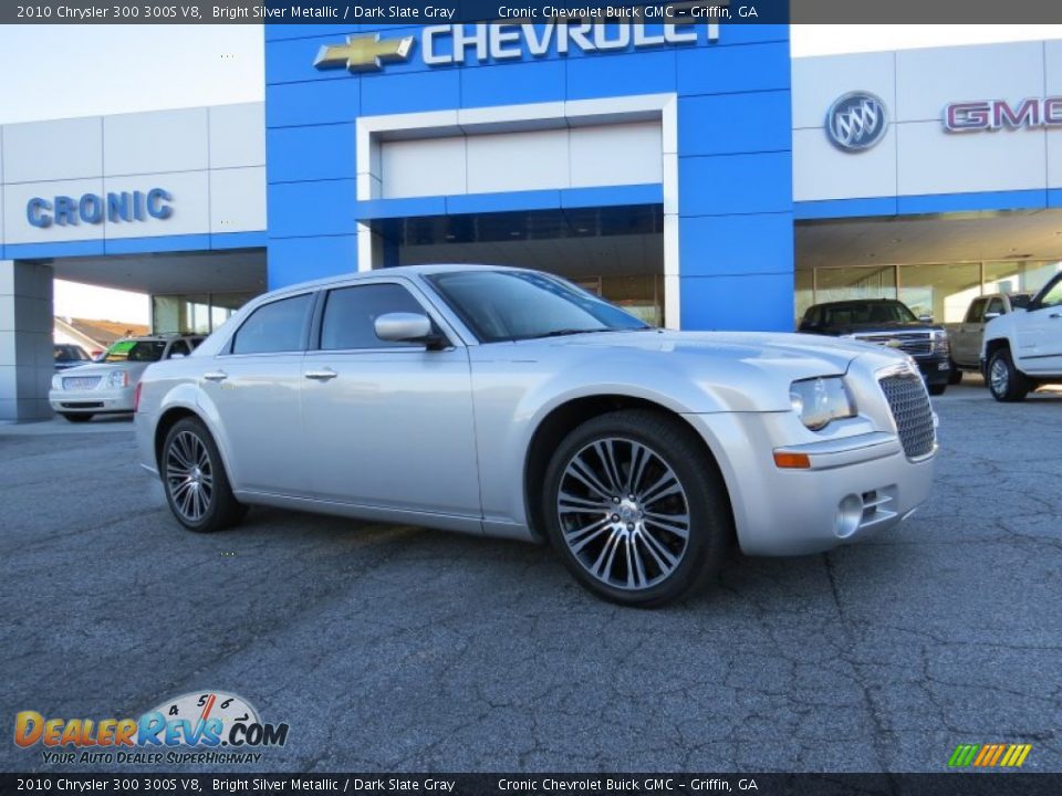 2010 Chrysler 300 300S V8 Bright Silver Metallic / Dark Slate Gray Photo #1