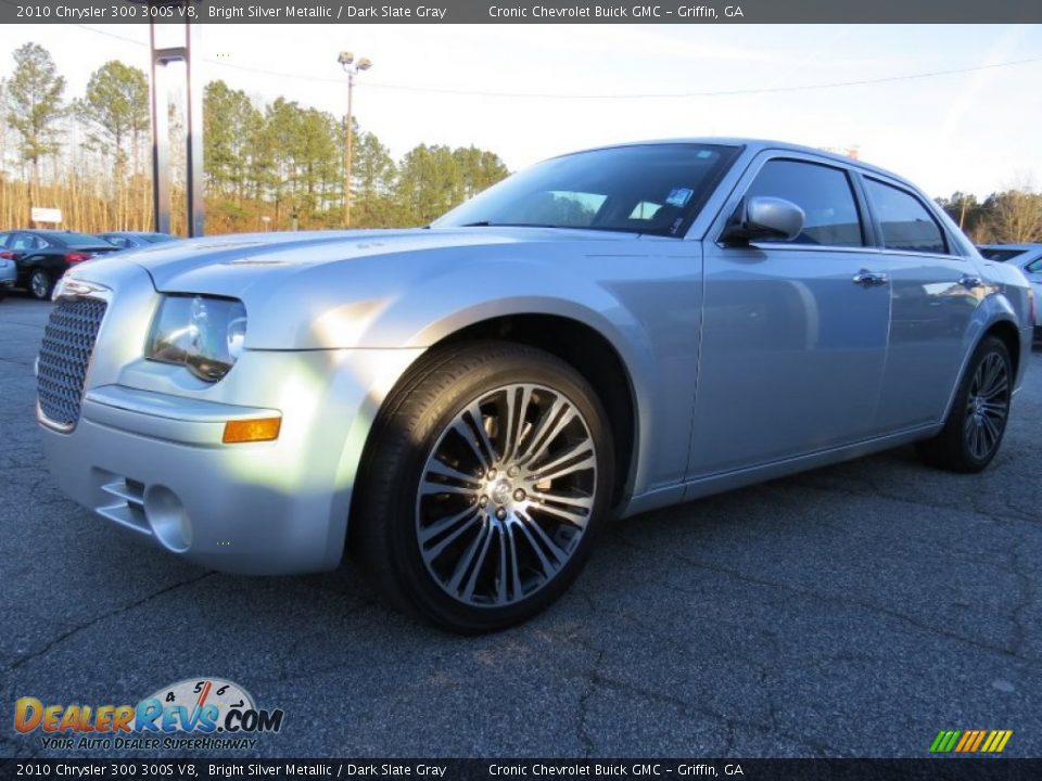2010 Chrysler 300 300S V8 Bright Silver Metallic / Dark Slate Gray Photo #3