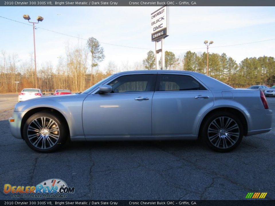 2010 Chrysler 300 300S V8 Bright Silver Metallic / Dark Slate Gray Photo #4