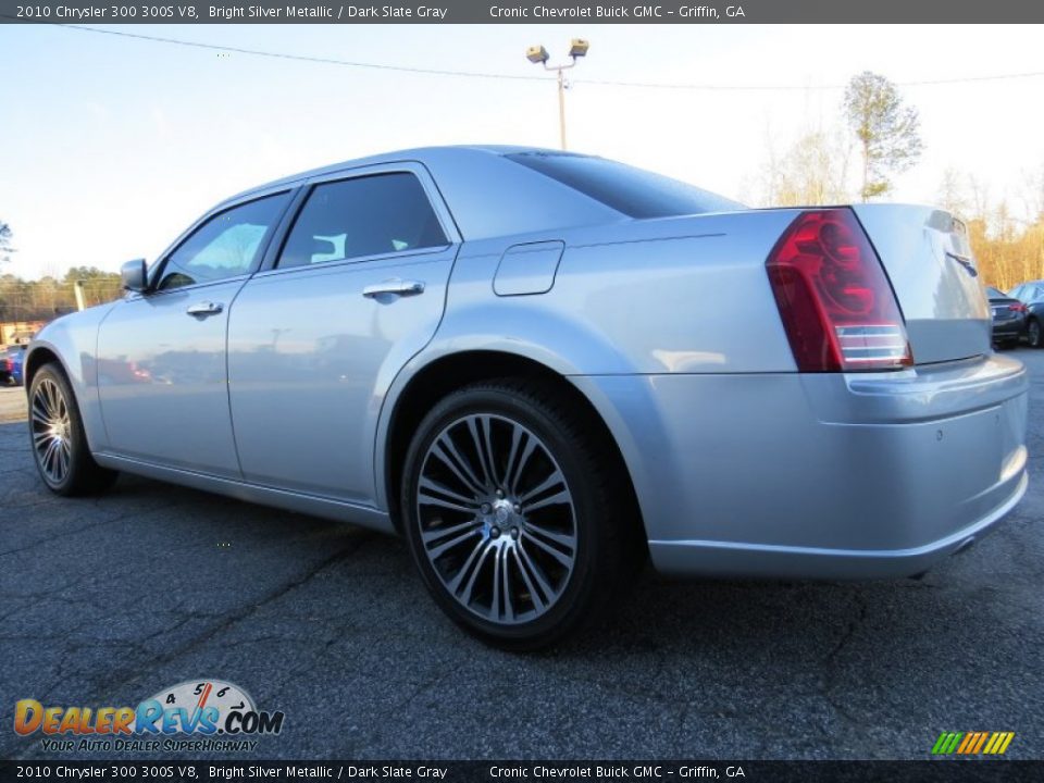 2010 Chrysler 300 300S V8 Bright Silver Metallic / Dark Slate Gray Photo #5