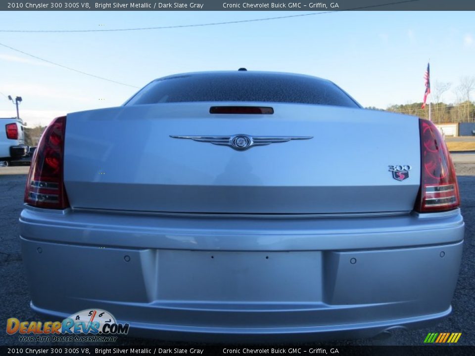 2010 Chrysler 300 300S V8 Bright Silver Metallic / Dark Slate Gray Photo #6