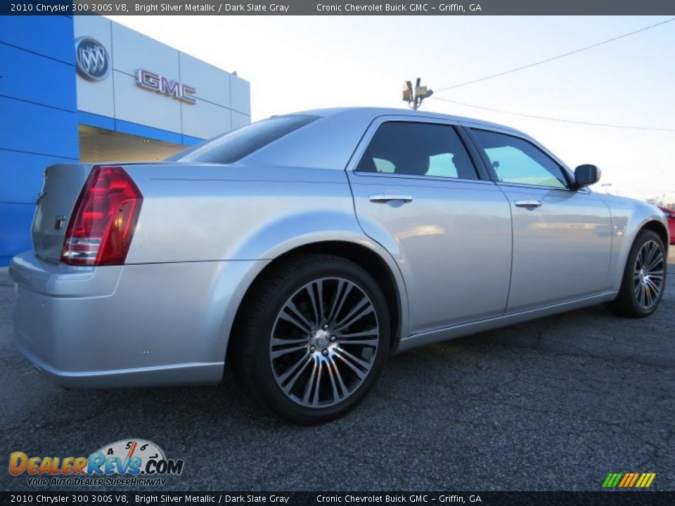 2010 Chrysler 300 300S V8 Bright Silver Metallic / Dark Slate Gray Photo #7