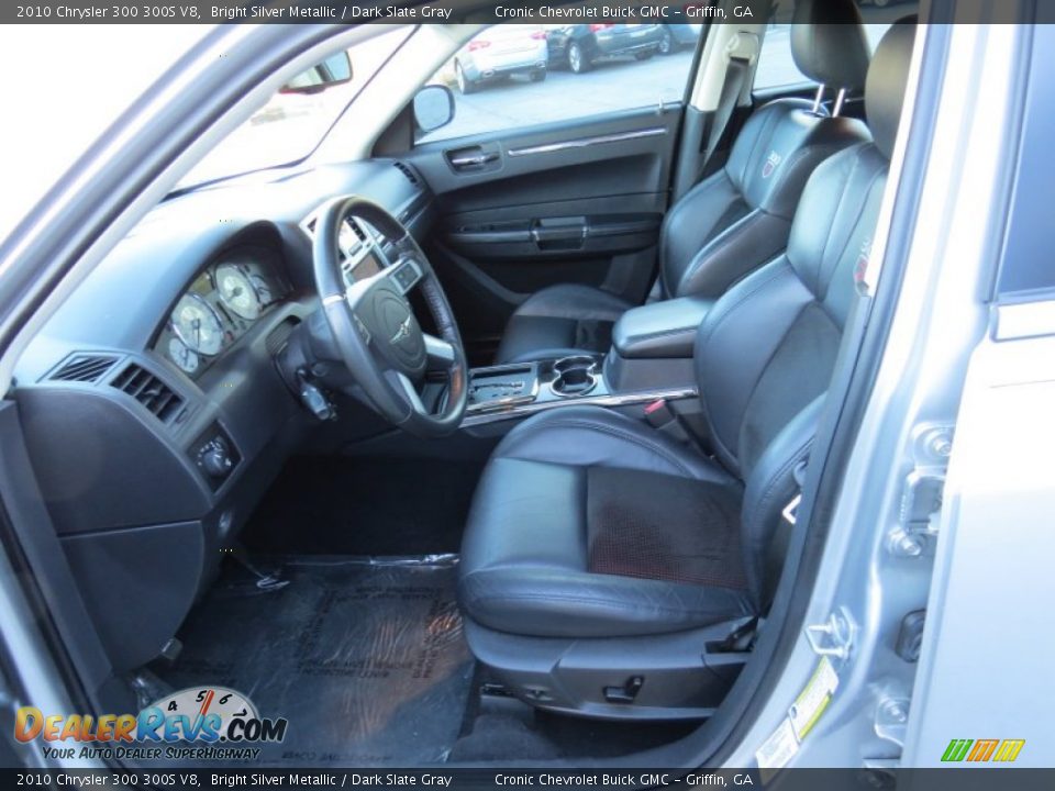 2010 Chrysler 300 300S V8 Bright Silver Metallic / Dark Slate Gray Photo #10