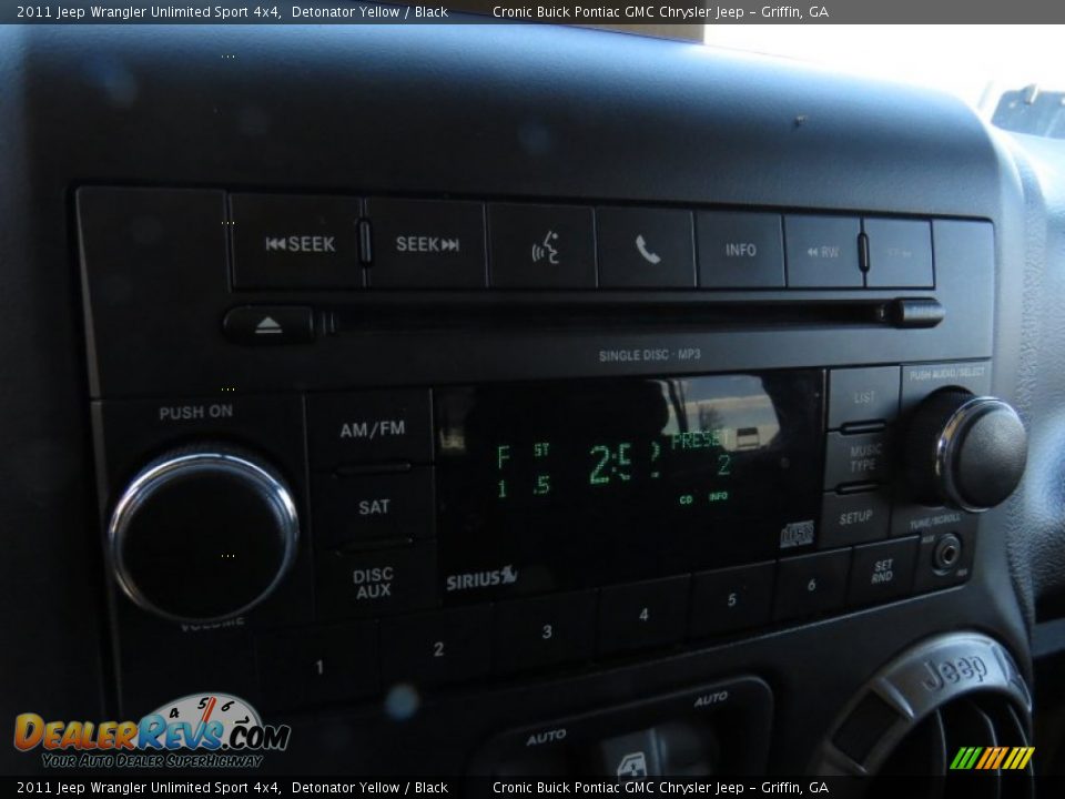 2011 Jeep Wrangler Unlimited Sport 4x4 Detonator Yellow / Black Photo #22