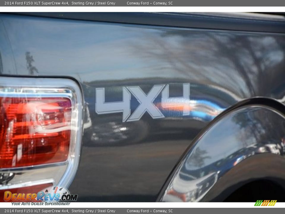 2014 Ford F150 XLT SuperCrew 4x4 Sterling Grey / Steel Grey Photo #6