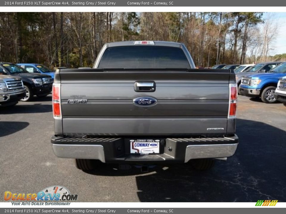 2014 Ford F150 XLT SuperCrew 4x4 Sterling Grey / Steel Grey Photo #7