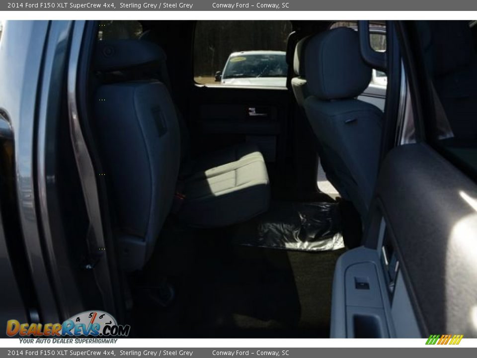 2014 Ford F150 XLT SuperCrew 4x4 Sterling Grey / Steel Grey Photo #16