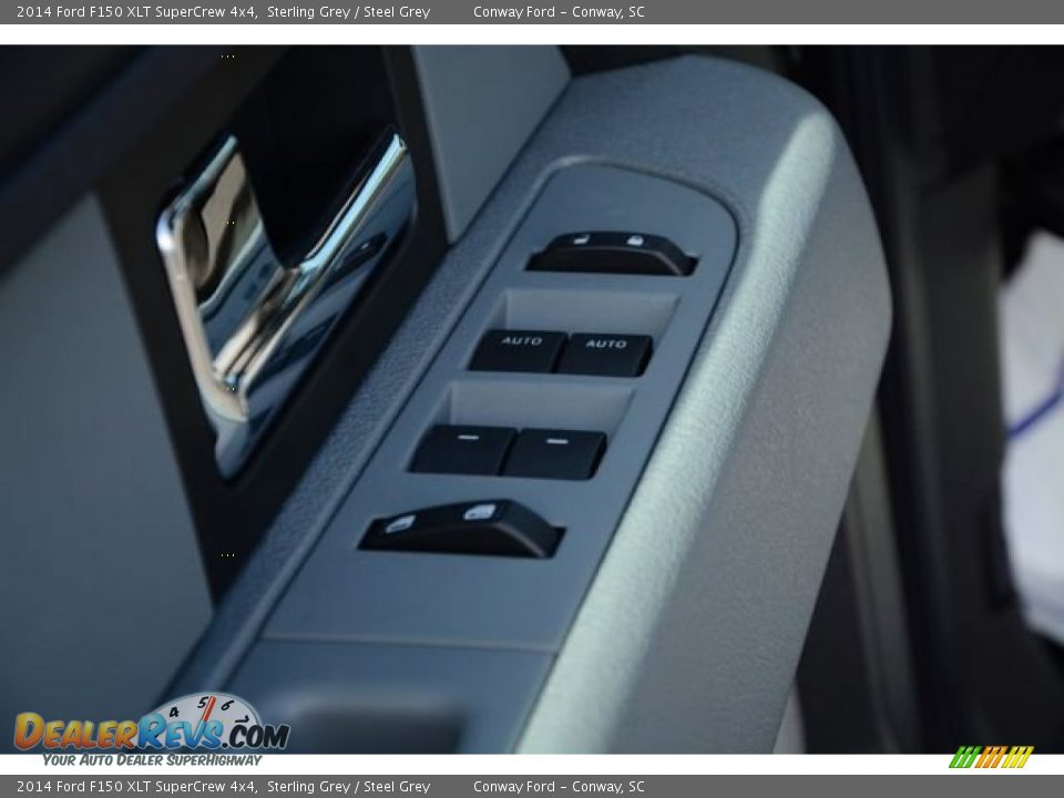 2014 Ford F150 XLT SuperCrew 4x4 Sterling Grey / Steel Grey Photo #20