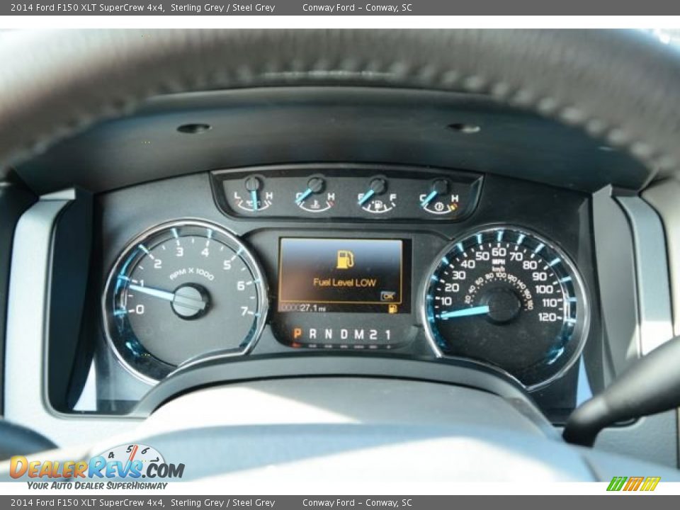 2014 Ford F150 XLT SuperCrew 4x4 Sterling Grey / Steel Grey Photo #23