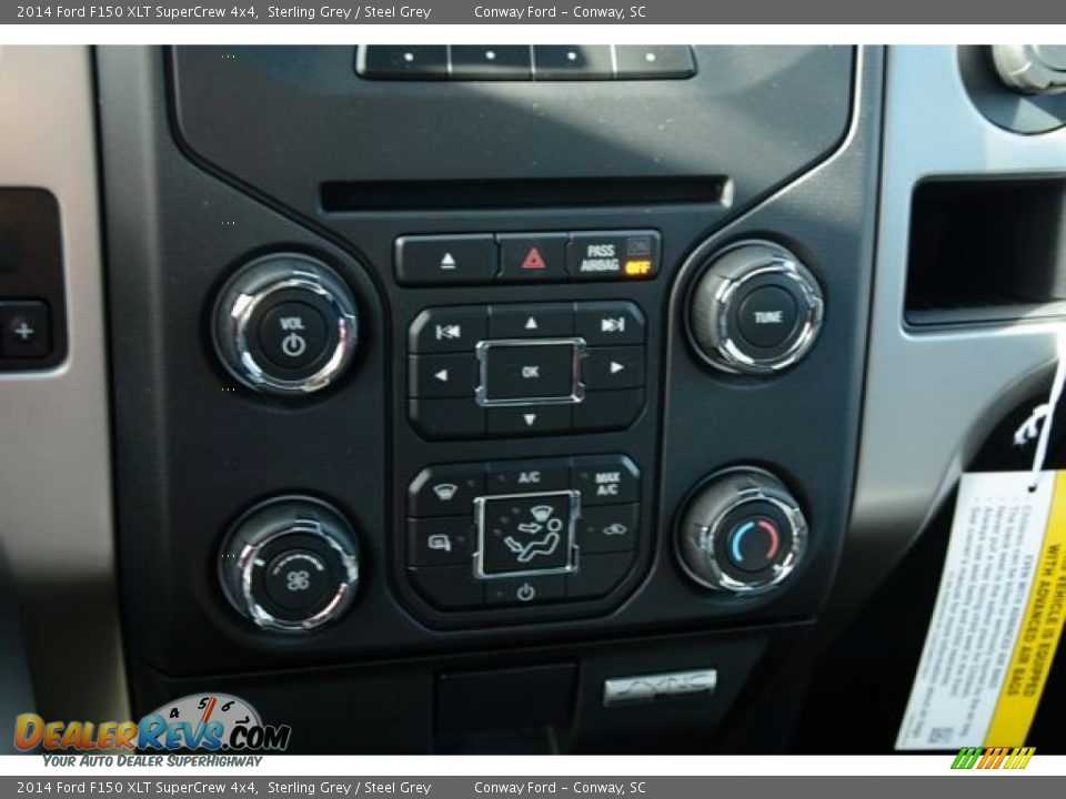 2014 Ford F150 XLT SuperCrew 4x4 Sterling Grey / Steel Grey Photo #28