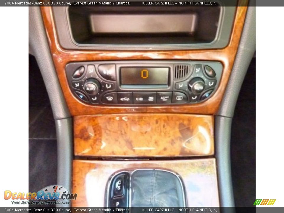 2004 Mercedes-Benz CLK 320 Coupe Everest Green Metallic / Charcoal Photo #17