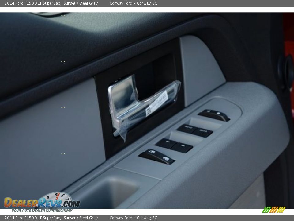 2014 Ford F150 XLT SuperCab Sunset / Steel Grey Photo #17