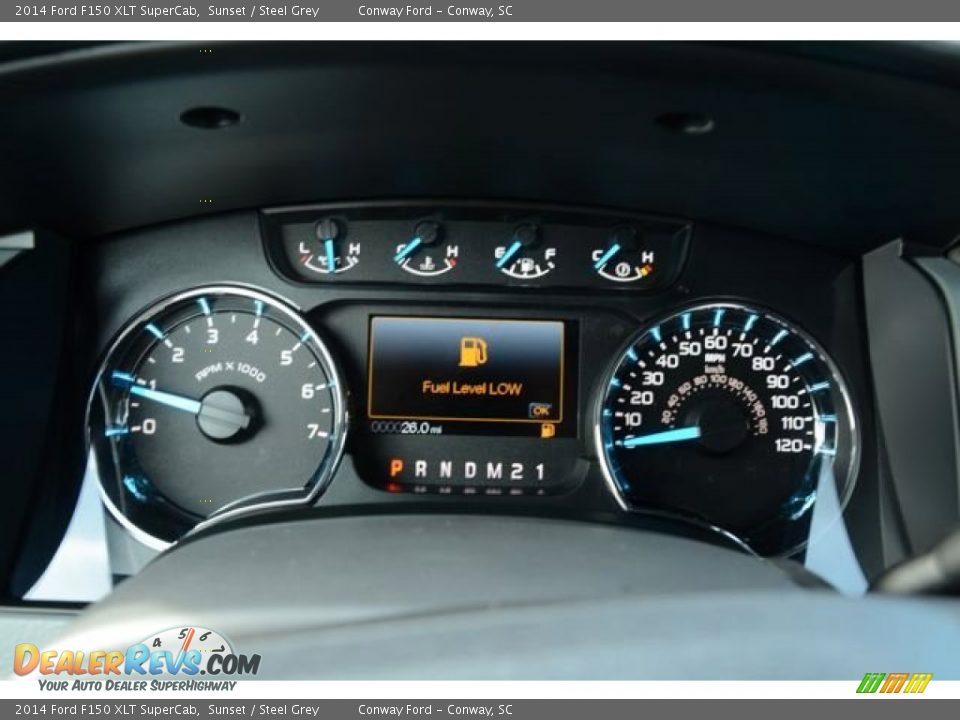 2014 Ford F150 XLT SuperCab Sunset / Steel Grey Photo #19