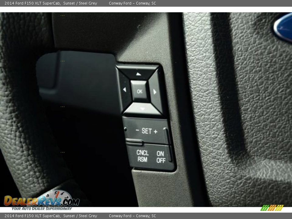 2014 Ford F150 XLT SuperCab Sunset / Steel Grey Photo #20