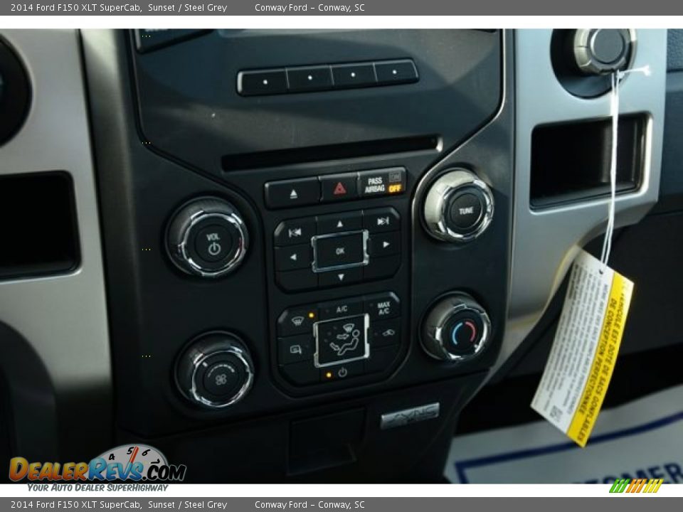 2014 Ford F150 XLT SuperCab Sunset / Steel Grey Photo #23