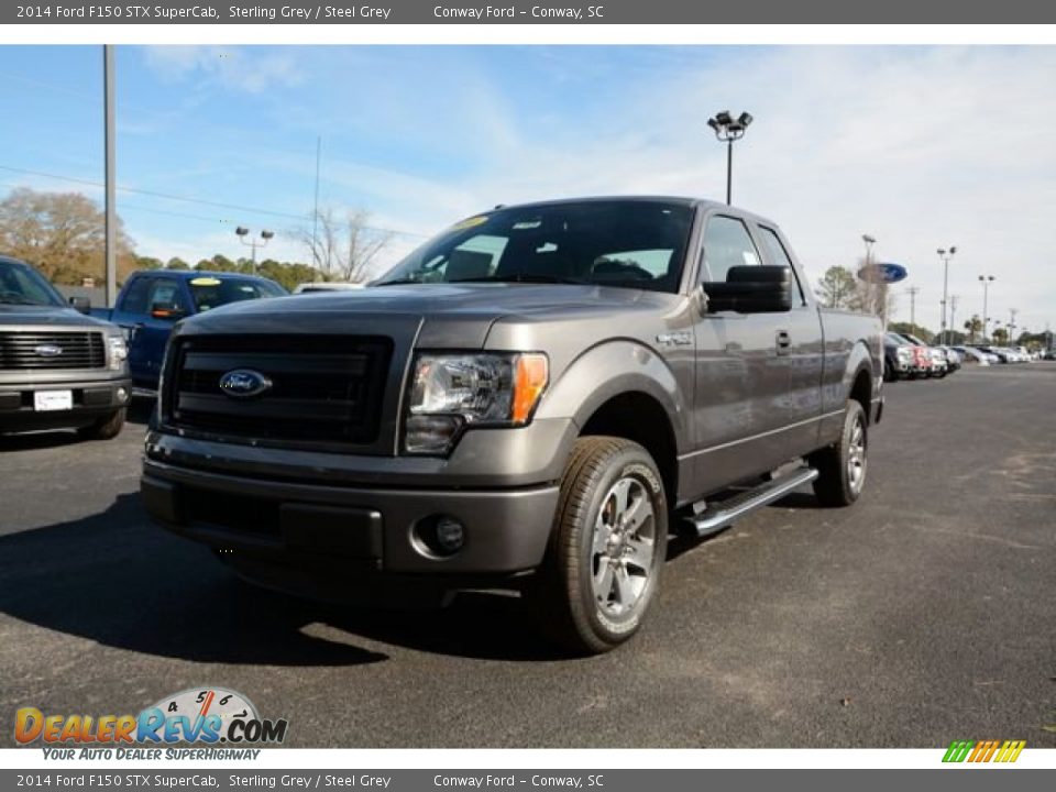 2014 Ford F150 STX SuperCab Sterling Grey / Steel Grey Photo #1