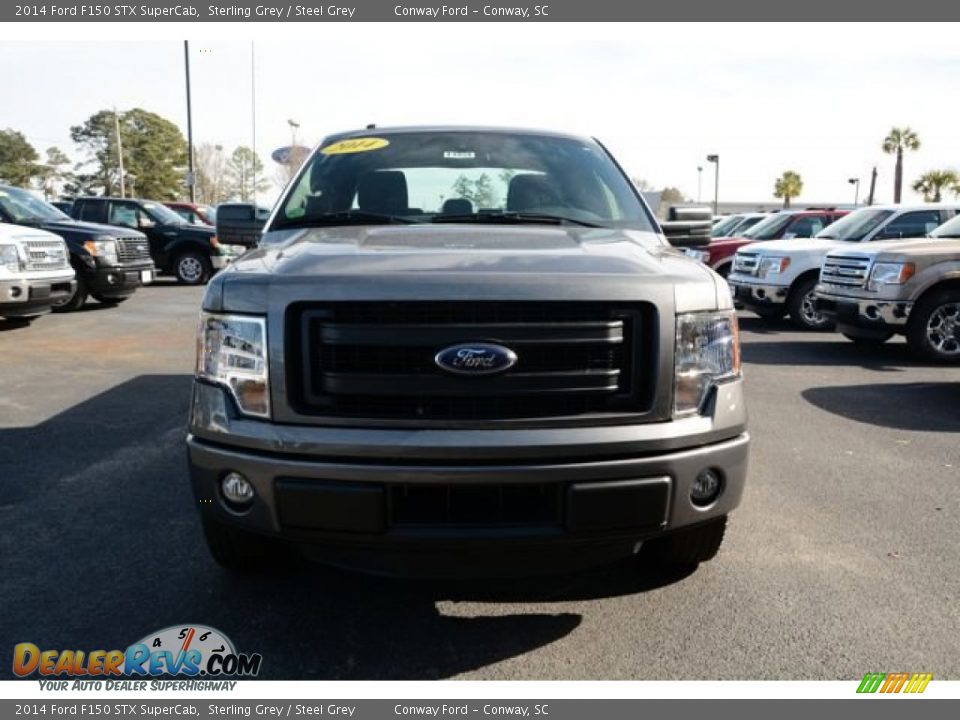 2014 Ford F150 STX SuperCab Sterling Grey / Steel Grey Photo #2