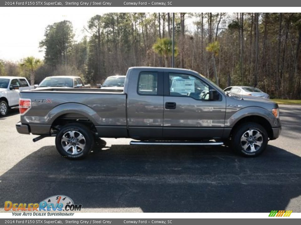 2014 Ford F150 STX SuperCab Sterling Grey / Steel Grey Photo #4