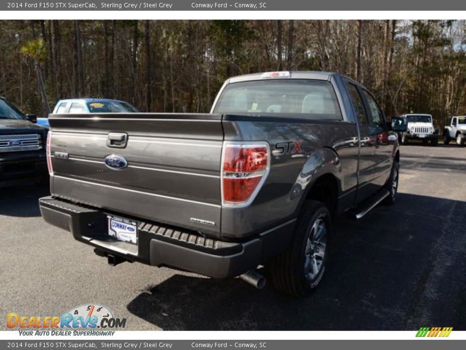 2014 Ford F150 STX SuperCab Sterling Grey / Steel Grey Photo #5
