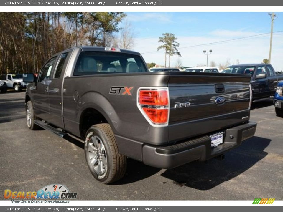 2014 Ford F150 STX SuperCab Sterling Grey / Steel Grey Photo #8