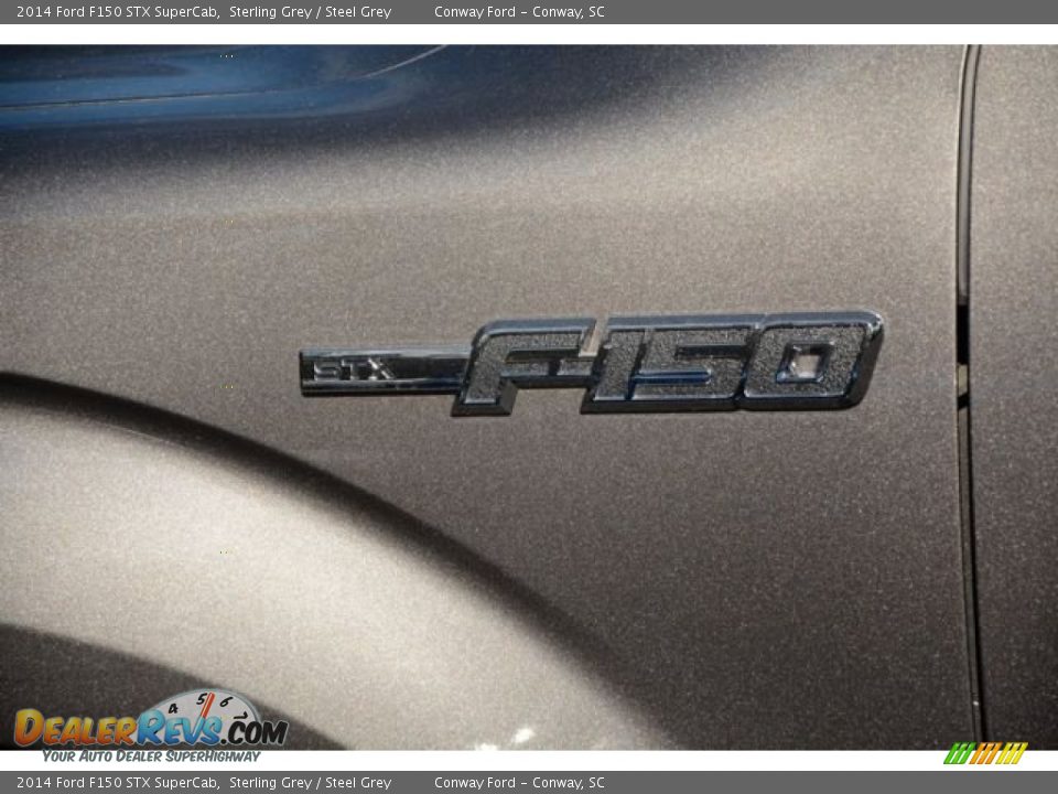 2014 Ford F150 STX SuperCab Sterling Grey / Steel Grey Photo #11