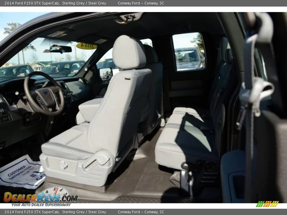 2014 Ford F150 STX SuperCab Sterling Grey / Steel Grey Photo #12