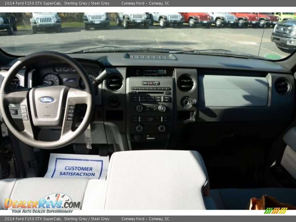 2014 Ford F150 STX SuperCab Sterling Grey / Steel Grey Photo #13