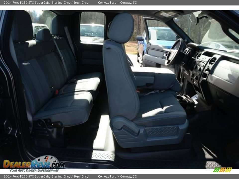 2014 Ford F150 STX SuperCab Sterling Grey / Steel Grey Photo #14