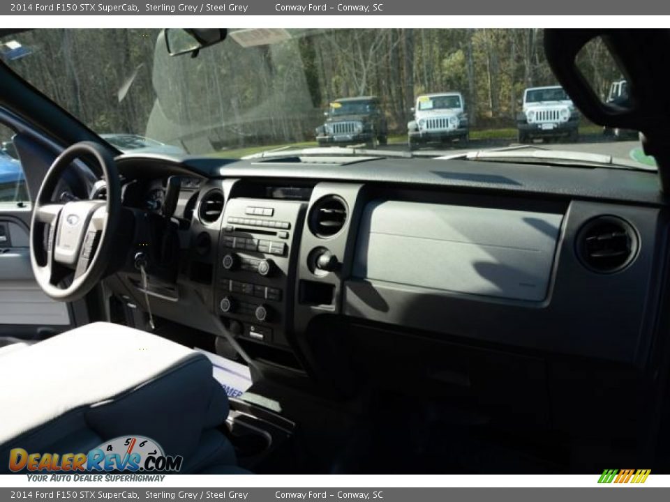 2014 Ford F150 STX SuperCab Sterling Grey / Steel Grey Photo #15