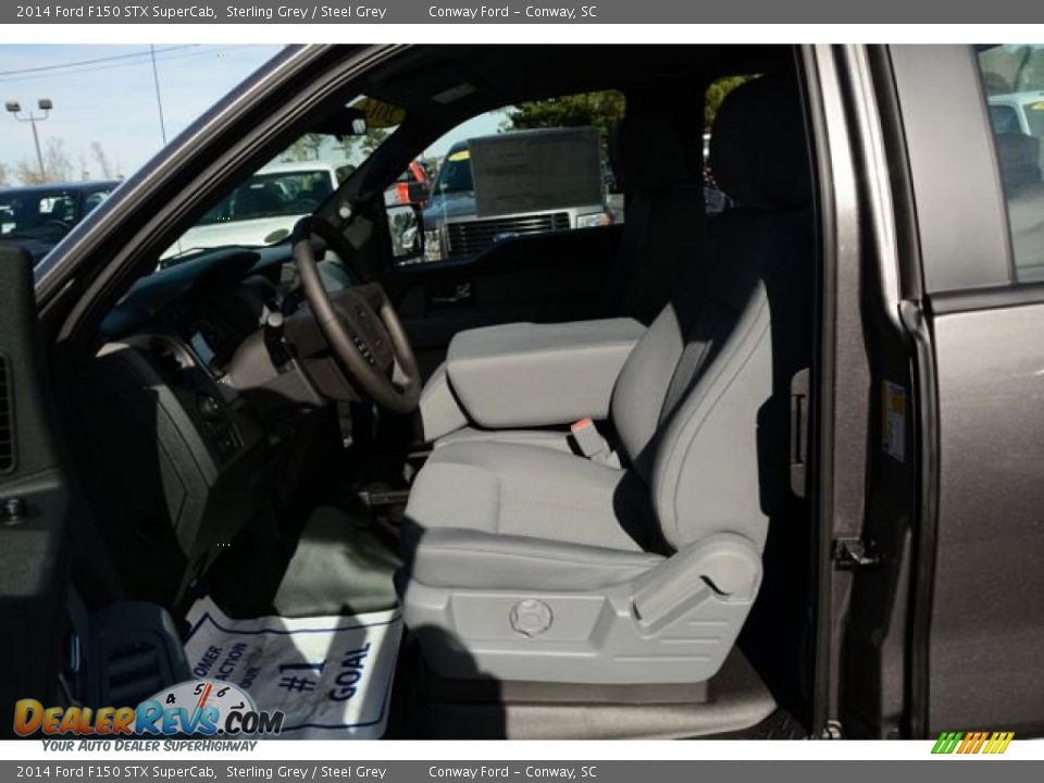 2014 Ford F150 STX SuperCab Sterling Grey / Steel Grey Photo #16