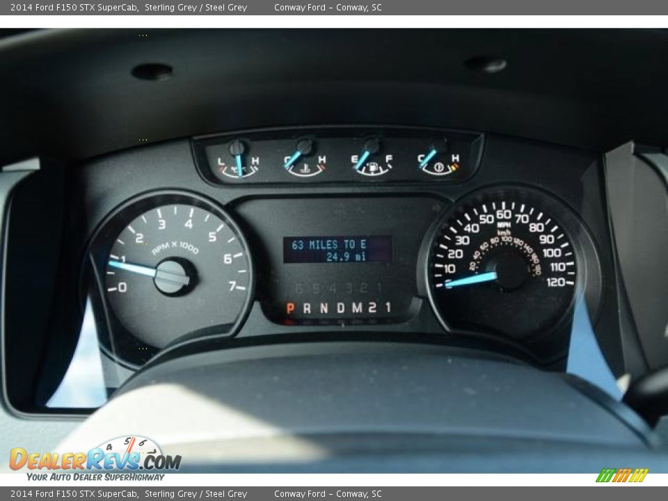 2014 Ford F150 STX SuperCab Gauges Photo #20