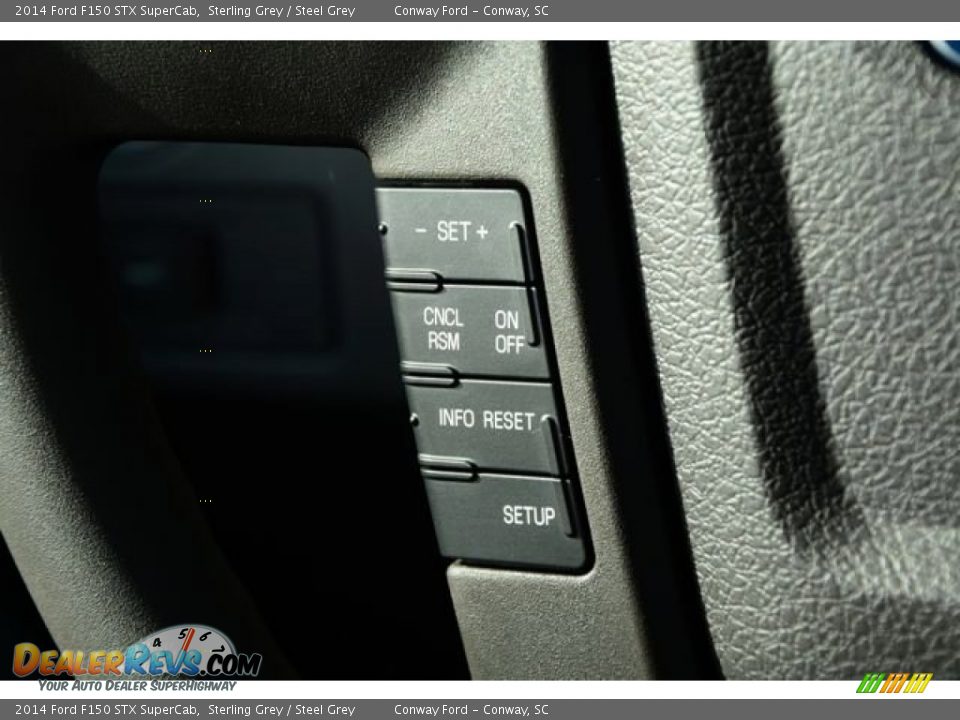 2014 Ford F150 STX SuperCab Sterling Grey / Steel Grey Photo #21